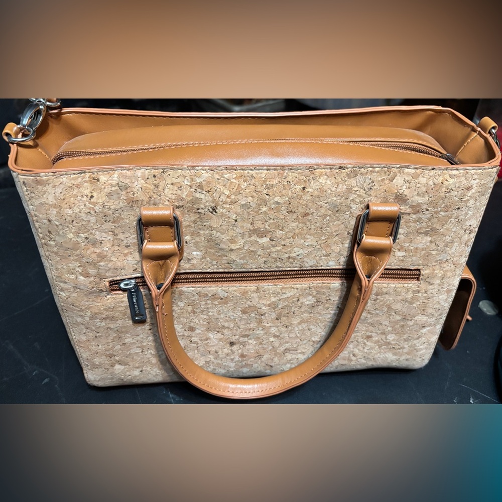 Cork wine bag